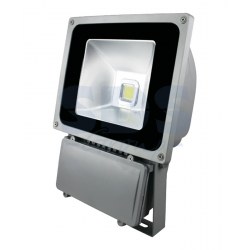 Прожектор уличный LED, Cold White, 80W, AC85-220V/50-60Hz, 6400 Lm, IP65. Lamper
