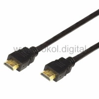 Шнур HDMI - HDMI gold 7М с фильтрами (PE bag) PROCONNECT