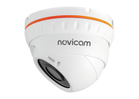 Вандалозащищённая уличная всепогодная купольная IP видеокамера 3Мп Novicam BASIC 37 (ver.1275)