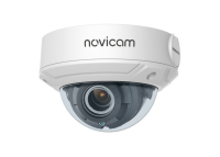 Вандалозащищённая уличная всепогодная купольная IP видеокамера 1080p Novicam PRO 27 (ver.1283)