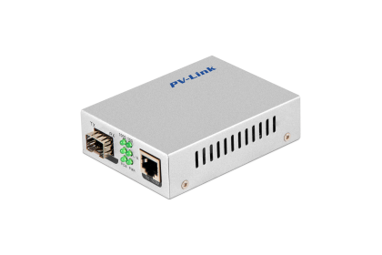PV-MC01G - Одноканальный медиаконвертер базовой скоростью передачи данных 10/100/1000 Мбит/с