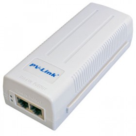PV-POE01GB - инжектор PoE с базовой скоростью передачи данных 1000 Мбит/с