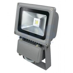 Прожектор уличный LED, Cold White, 15W, AC85-220V/50-60Hz, 1200 Lm, IP65. Lamper